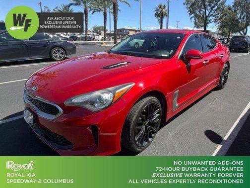 Red 2019 Kia Stinger Base