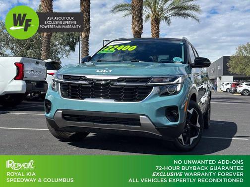 Blue Black 2025 Kia Seltos S