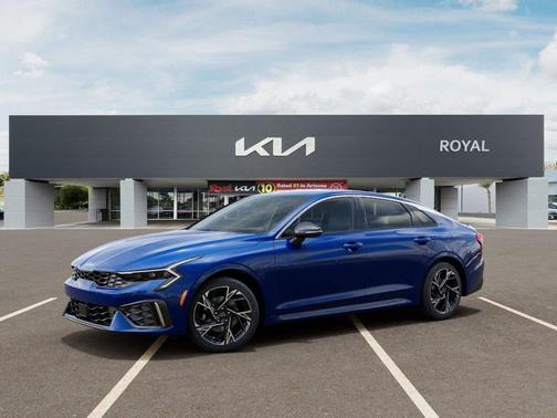 Blue 2026 Kia K5 GT-Line