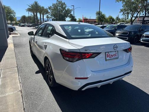Cloud White 2025 Nissan Sentra SV