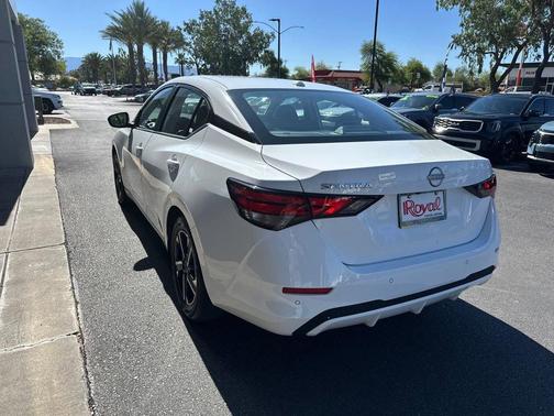 Cloud White 2025 Nissan Sentra SV