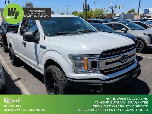 Oxford White 2018 Ford F-150 XLT