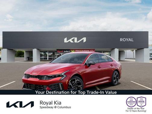 Red 2026 Kia K5 GT-Line