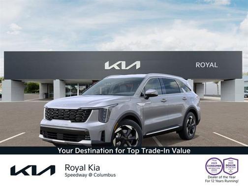 Silky Silver 2025 Kia Sorento Plug-In Hybrid EX