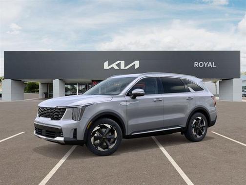 Silky Silver 2025 Kia Sorento Plug-In Hybrid EX