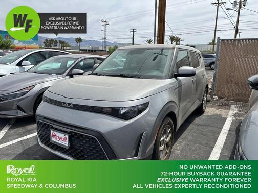 Steel Gray 2023 Kia Soul LX