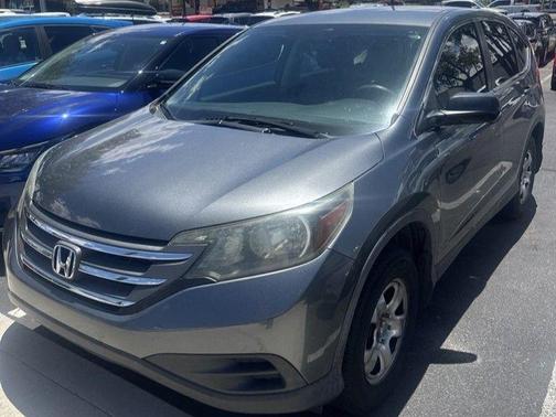 Silver 2014 Honda CR-V LX