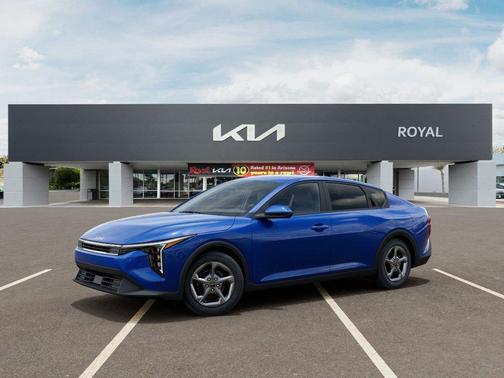 Blue 2026 Kia K4 LXS
