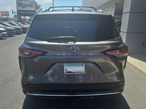 Predawn Gray Mica 2023 Toyota Sienna Platinum 7 passenger
