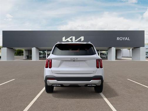 Snow White Pearl 2026 Kia Sorento Hybrid EX