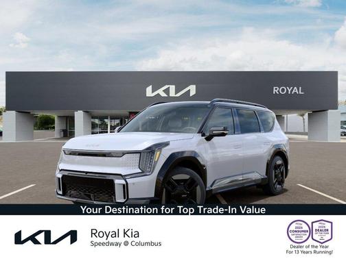White Pearl 2026 Kia EV9 GT-Line