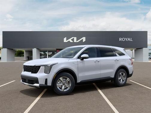 Glacial White Pearl 2026 Kia Sorento LX