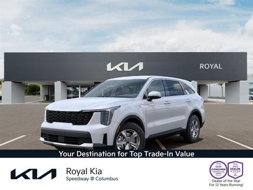 Glacial White Pearl 2026 Kia Sorento LX