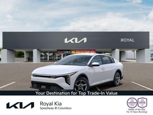 White Pearl 2026 Kia K4 LXS