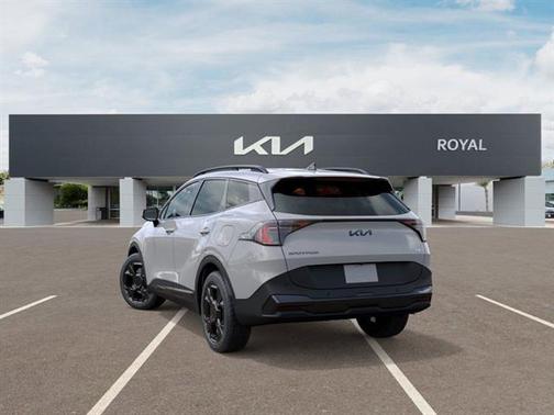Wolf Gray 2026 Kia Sportage Hybrid X-Line