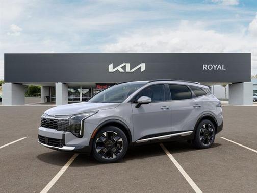 Wolf Gray 2026 Kia Sportage Hybrid SX-Prestige