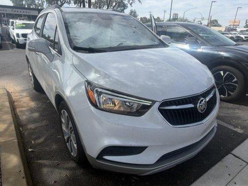 White Frost 2018 Buick Encore Preferred