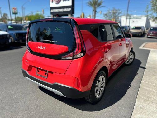 Inferno Red 2025 Kia Soul LX
