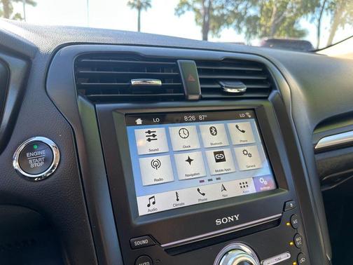 White Platinum 2018 Ford Fusion Energi Titanium