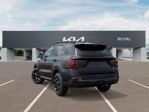 Gray 2026 Kia Sorento Hybrid X-LINE SX PRESTIGE