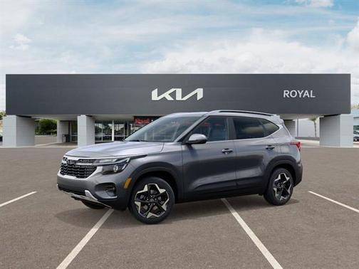 Steel Gray 2026 Kia Seltos EX