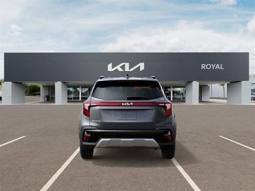 Steel Gray 2026 Kia Seltos EX