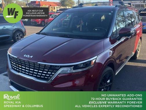 Flare Red 2023 Kia Carnival SX
