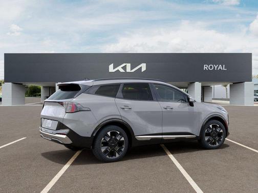 Gray 2026 Kia Sportage Hybrid SX-Prestige