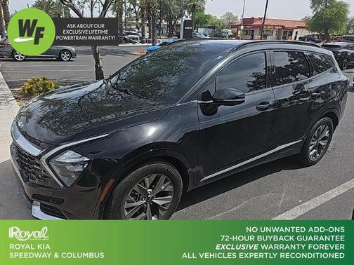 Ebony Black 2023 Kia Sportage SX