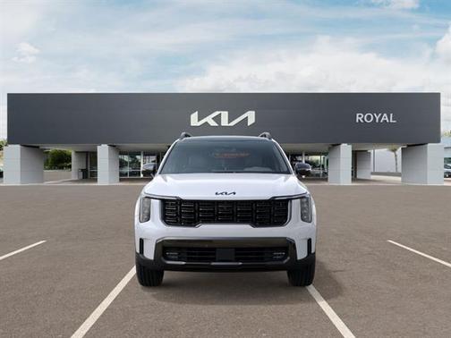 Snow White Pearl 2026 Kia Sorento Hybrid X-LINE SX PRESTIGE