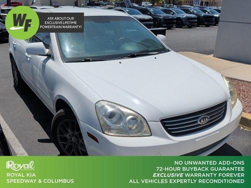 Clear White 2008 Kia Optima LX