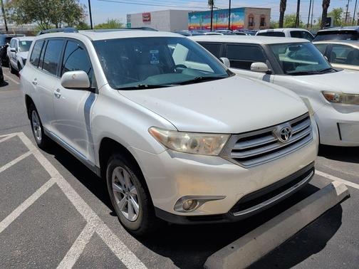 Blizzard Pearl 2012 Toyota Highlander Base
