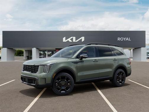 Jungle Green 2026 Kia Sorento X-Line SX