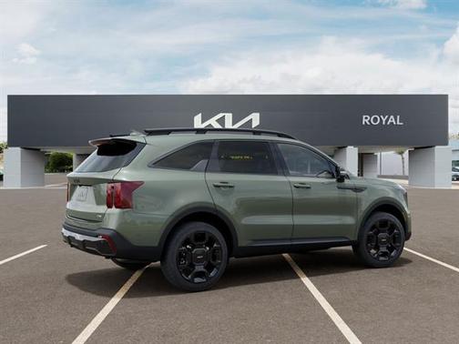 Jungle Green 2026 Kia Sorento X-Line SX