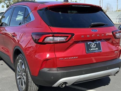 Red Metallic 2024 Ford Escape Platinum