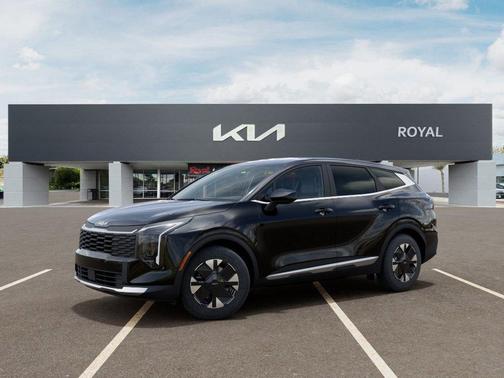 Black 2026 Kia Sportage Hybrid LX
