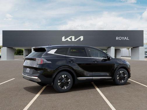 Black 2026 Kia Sportage Hybrid LX