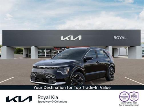 Aurora Black Pearl 2025 Kia Niro EV Wave
