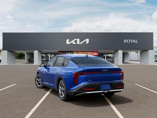Blue 2026 Kia K4 LXS