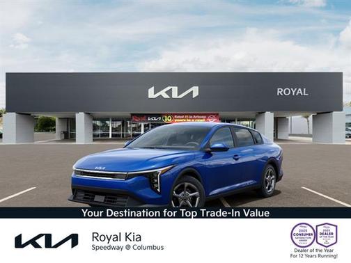 Blue 2026 Kia K4 LXS