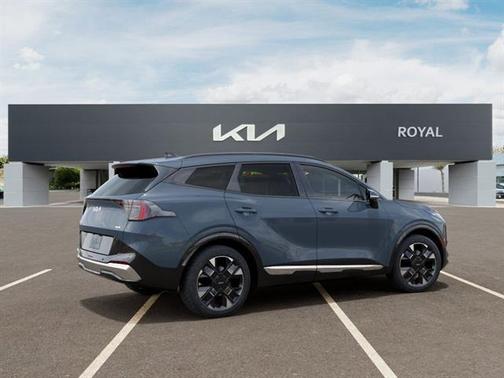 Heritage Blue 2026 Kia Sportage Hybrid SX-Prestige