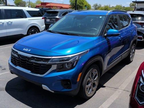 Neptune Blue 2024 Kia Seltos S