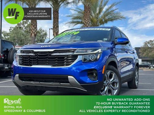 Neptune Blue 2024 Kia Seltos S