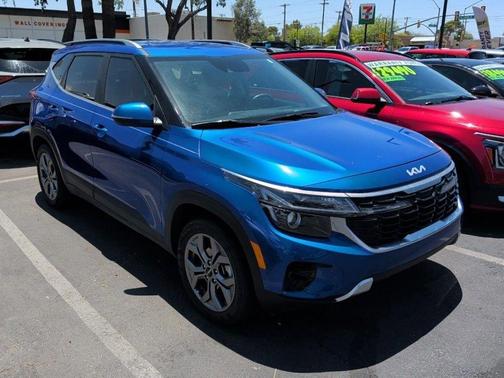 Neptune Blue 2024 Kia Seltos S