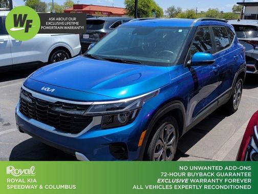 Neptune Blue 2024 Kia Seltos S