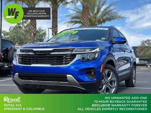 Neptune Blue 2024 Kia Seltos S