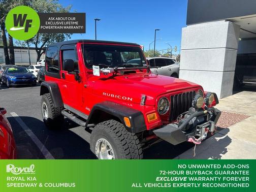 Flame Red 2006 Jeep Wrangler Rubicon