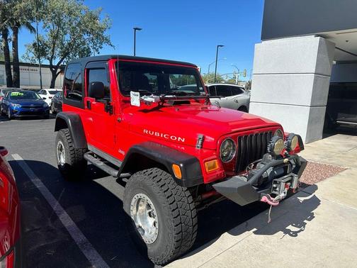 Flame Red 2006 Jeep Wrangler Rubicon
