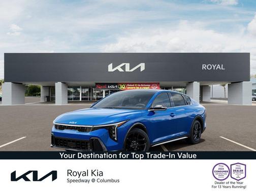 Blue 2027 Kia K4 GT-LINE
