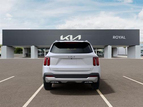 Snow White Pearl 2026 Kia Sorento Hybrid EX